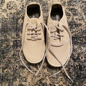 Allbirds Light Tan Knit Sneakers